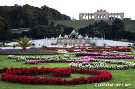 Postcard The Gloriette