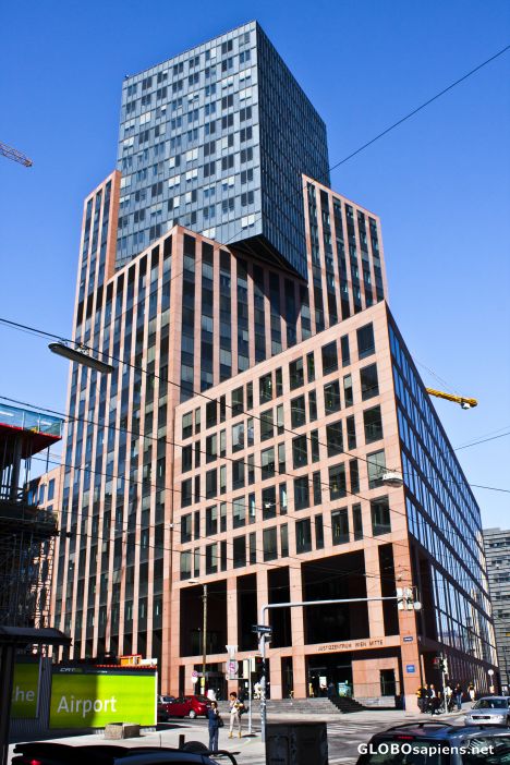 Postcard City Tower Vienna
