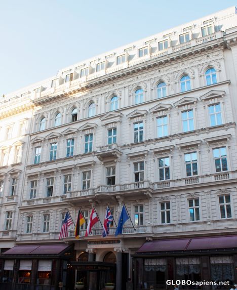Postcard Hotel and Café Sacher -