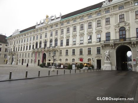 Postcard The Hofburg