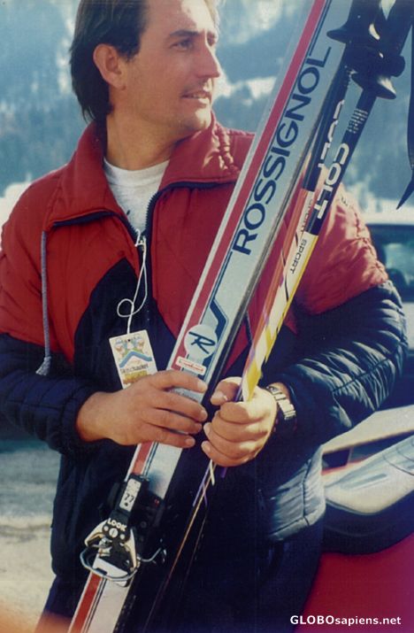 Postcard Skiing