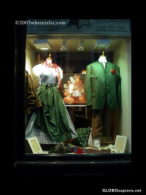 Postcard Fashionable Salzburg