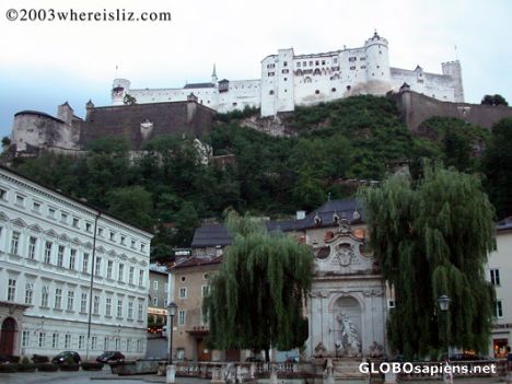 Postcard Hohensalzburg Fortress