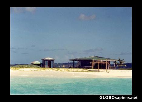 Postcard Sandy Island