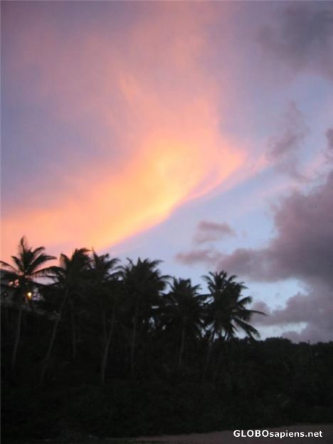 Postcard Barbados at Dusk