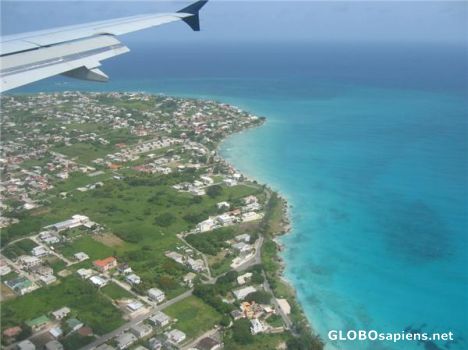 Postcard Arriving to Barbados