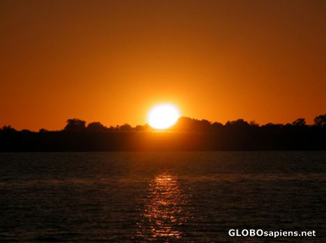 Postcard Sunrise at Gumare.