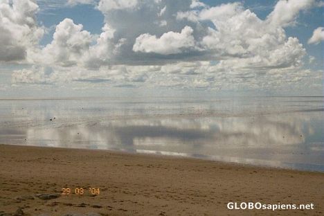 Postcard Makgadikgadi Salt Pans Botswana