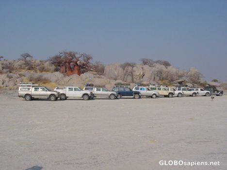 Postcard Le Kubu Island Botswana