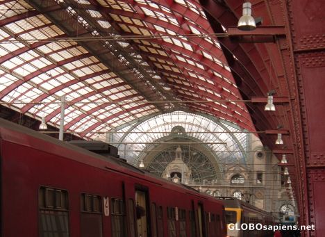 Postcard Centraal Station