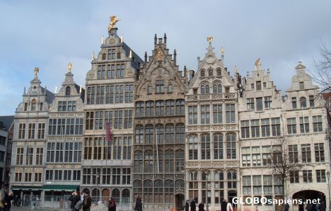 Postcard The Grotemarkt