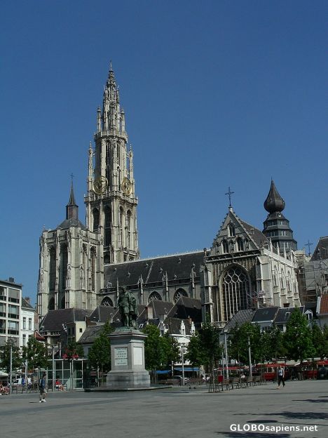 Postcard Groenplaats