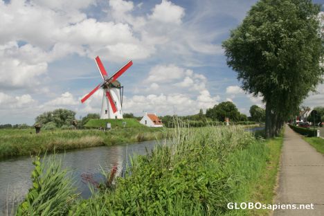 Postcard Damme