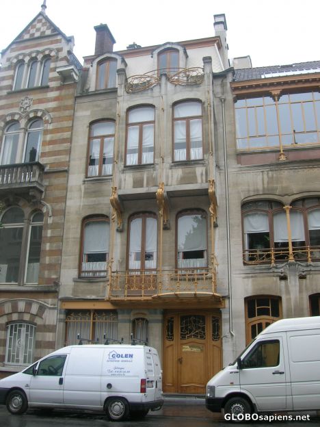 Postcard Victor Horta Museum