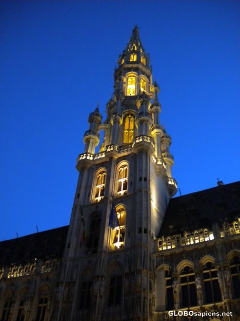 Postcard Town Hall Spire