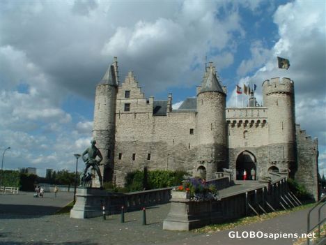 Postcard Het Steen  (the Fort)