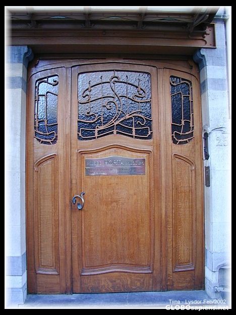 Postcard Viktor Horta house