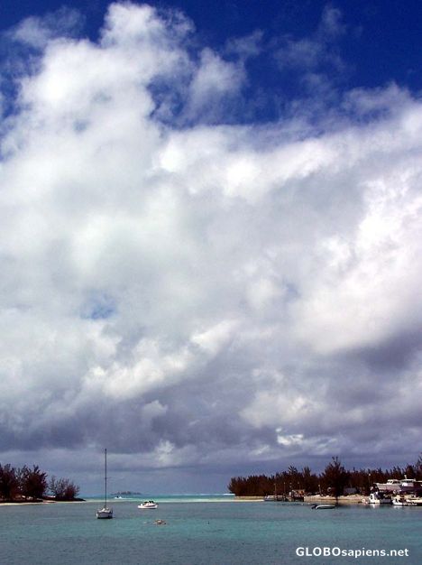 Postcard View from Arawak Cay