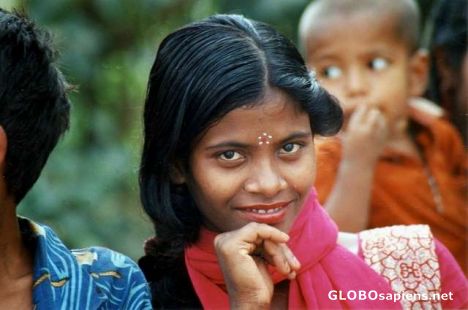 Postcard Beautiful people from Bangladesh...