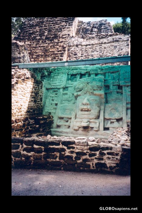 Postcard Lamanai Ruins