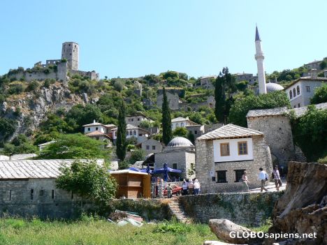 Postcard The hillside town of Pocitelj