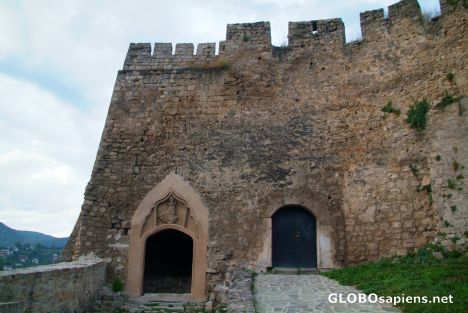 Postcard Jajce (BA) - entry to the fort