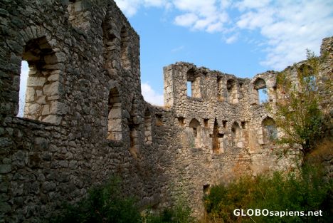 Postcard Počitelj (BA) - inside of the fort