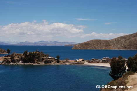 Postcard isla del sol