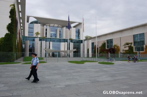 Postcard The Federal Chancellery Berlin, Germany