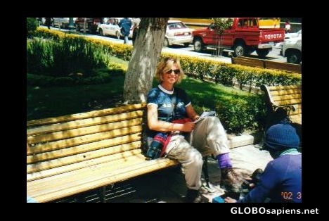 Postcard Shoeshine