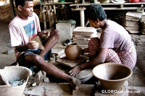 Pottery Factory, Twante, Burma
