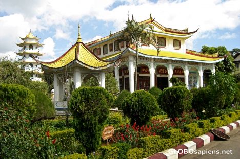 Postcard Chinese Buddhist Temple, Maymyo