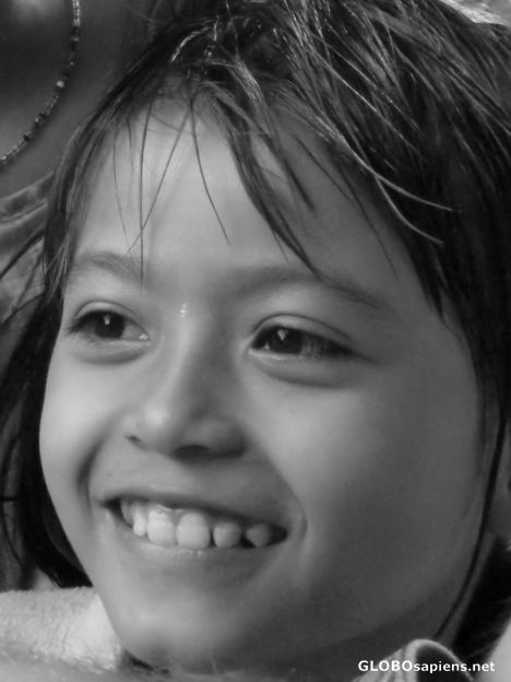 Postcard Children smile