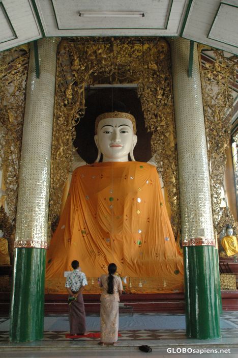 Postcard Shwedagon Pagoda