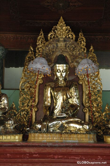 Postcard Shwedagon Pagoda