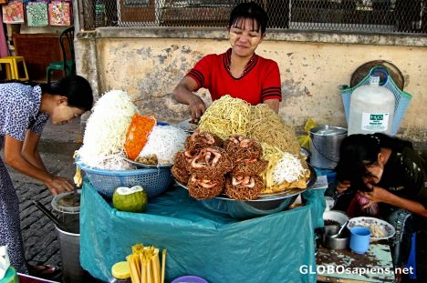 Postcard Vendors at Rangoon's Scott Market