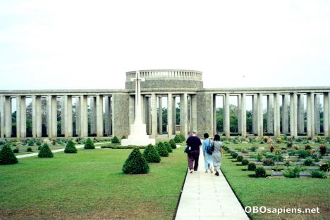Postcard British War Cemetary