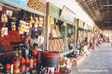 Postcard Market in front of Shwezigon Pagoda