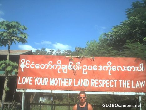 Postcard respect the law of the men with the gun