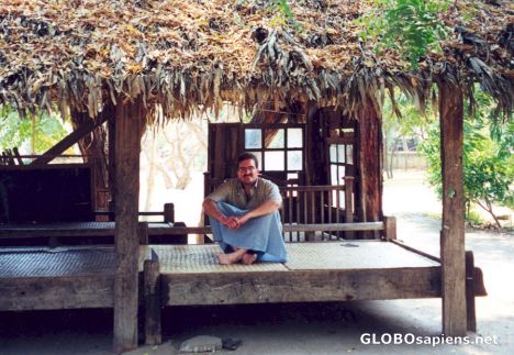 Postcard Relaxing in Old Pagan