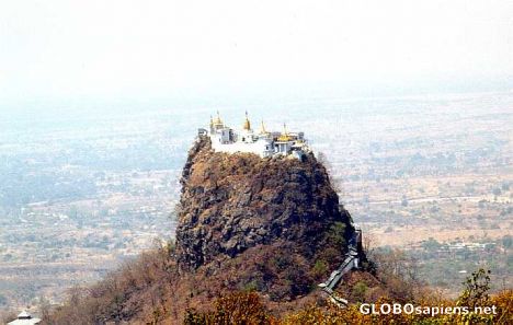 Postcard Mount Popa