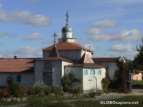 Postcard Local church