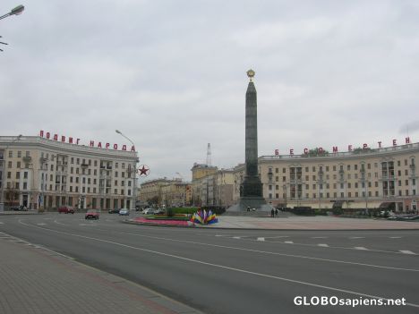 Postcard Obelisk