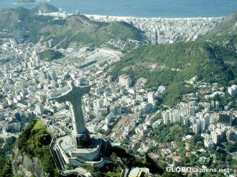Postcard Watching over the city