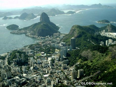 Postcard Sugar Loaf in Guarana Bay