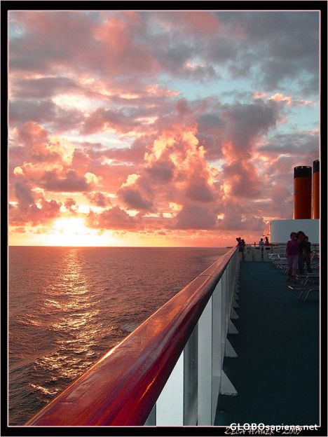 Postcard Cruising from Santos