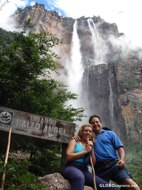 Postcard SALTO ANGEL - CANAIMA - VENEZUELA