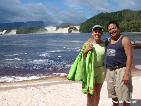 Postcard SALTOS EN CANAIMA - VENEZUELA