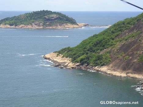 Postcard Sugar Loaf's ocean view