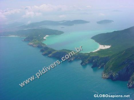 Postcard Arraial do cabo RJ Brasil